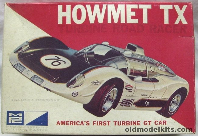 MPC 1/25 Howmet TX Turbine GT Road Racer, 712-200 plastic model kit